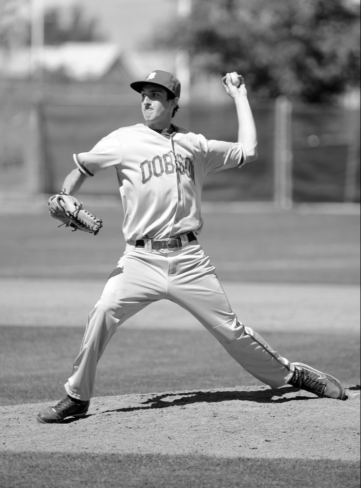 a man throwing ball - sports